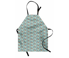 Creative Theme with Dogs Apron