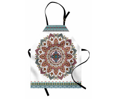 Floral Motifs Oriental Apron