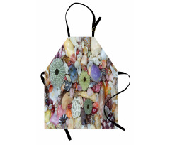 Closeup Colorful Big Little Apron