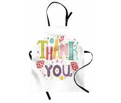 Lettering Thankful Apron