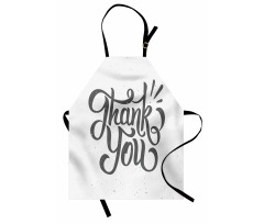 Spots Funky Dramatic Font Apron