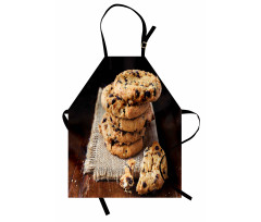 Stacks of Baked Doughy Goods Apron