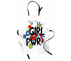 Girl Power with a Crown Apron