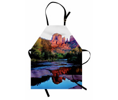 Majestic Cliffs Dawn Photo Apron