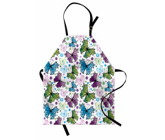 Wings Hearts and Dots Apron