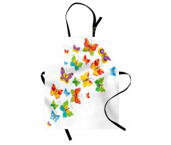 Cartoon Animals Spring Apron