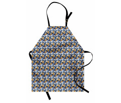 Beach Flora Pattern Aloha Apron