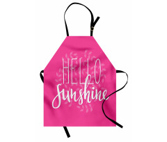 Calligraphy Leaves Apron