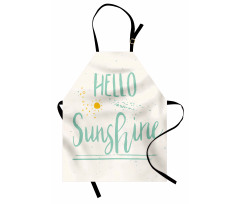 Calligraphic Summer Apron