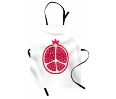 Cartoon Pomegranate Seeds Apron