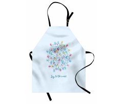 Joy to the World Wording Apron