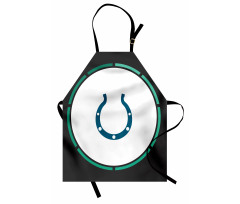 Horseshoe Wild West Luck Apron