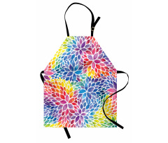 Rainbow Colored Leaves Apron