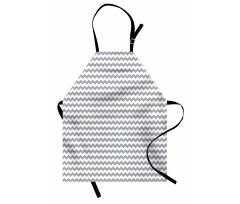 Zig Zag Tile Mosaic Apron