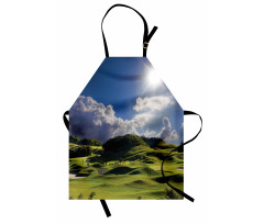 Summer Pasture Grassy Hills Apron