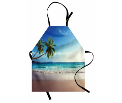 Scenic Island View Trees Apron