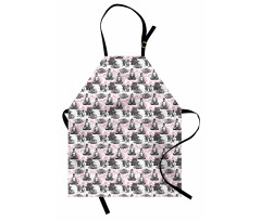 Oriental Dragon House Apron