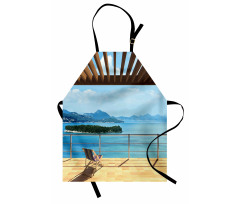 Balcony Panoramic Seascape Apron