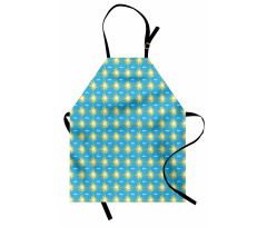 Sunny Day and Clouds Pattern Apron