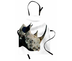 Polygonal Savannah Wildlife Apron