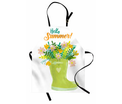 Green Tone Garden Boot Apron