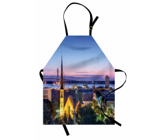 Famous Landmark Theme Apron