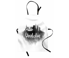 Smoky Style City Skyline Apron