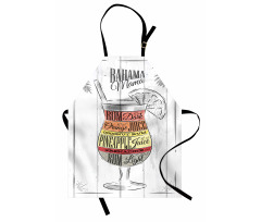 Bahama Mama Vintage Apron