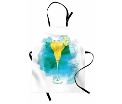 Watercolor Margarita Apron