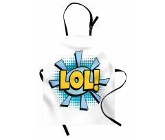 Comic Word Exclamation Mark Apron