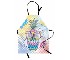 Pineapple Sunglasses Love Cool Apron