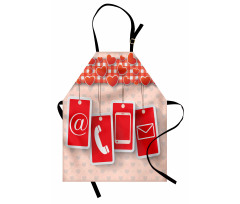 Phone and Hearts Apron