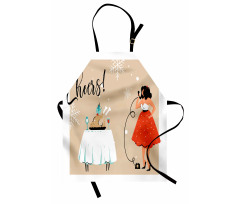 Mom Phone Dinner Table Apron