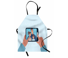 Motherhood Illustration Apron