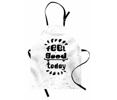 Grunge Words Skateboard Apron