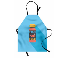 Pet Fish Feed Flat Apron