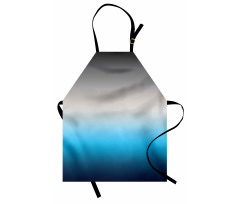 Abstract Color Change Pattern Apron