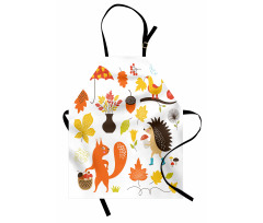 Cartoon Characters Funny Kids Apron