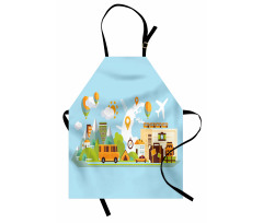 Adventure Vacation Journey Apron