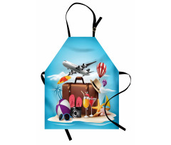 3D Realistic Summer Holiday Apron