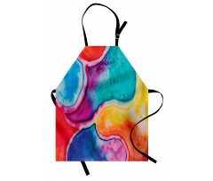 Different Watercolor Pools Apron