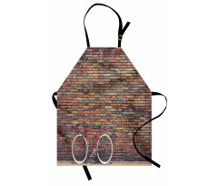 Retro Bicycle Roadside Apron