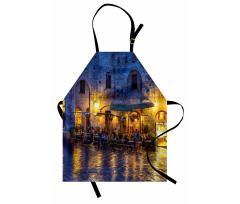 Night View Italy Apron