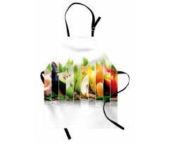 Colorful Juicy Fresh Fruits Apron