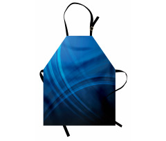 Ombre Style Abstract Backdrop Apron