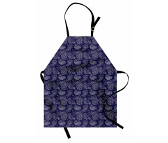 Flowers Paisley Fantasy Art Apron