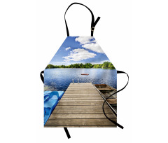 Canada Sunny Day Nature Photo Apron