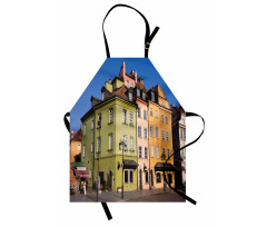 Poland Old Town Houses Scene Apron