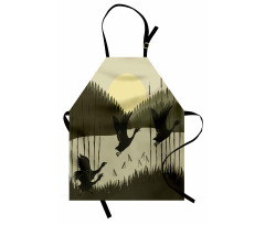 Birdies Wedge Wild Bulrushes Apron