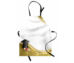 Cap and Ribbon Diploma Apron